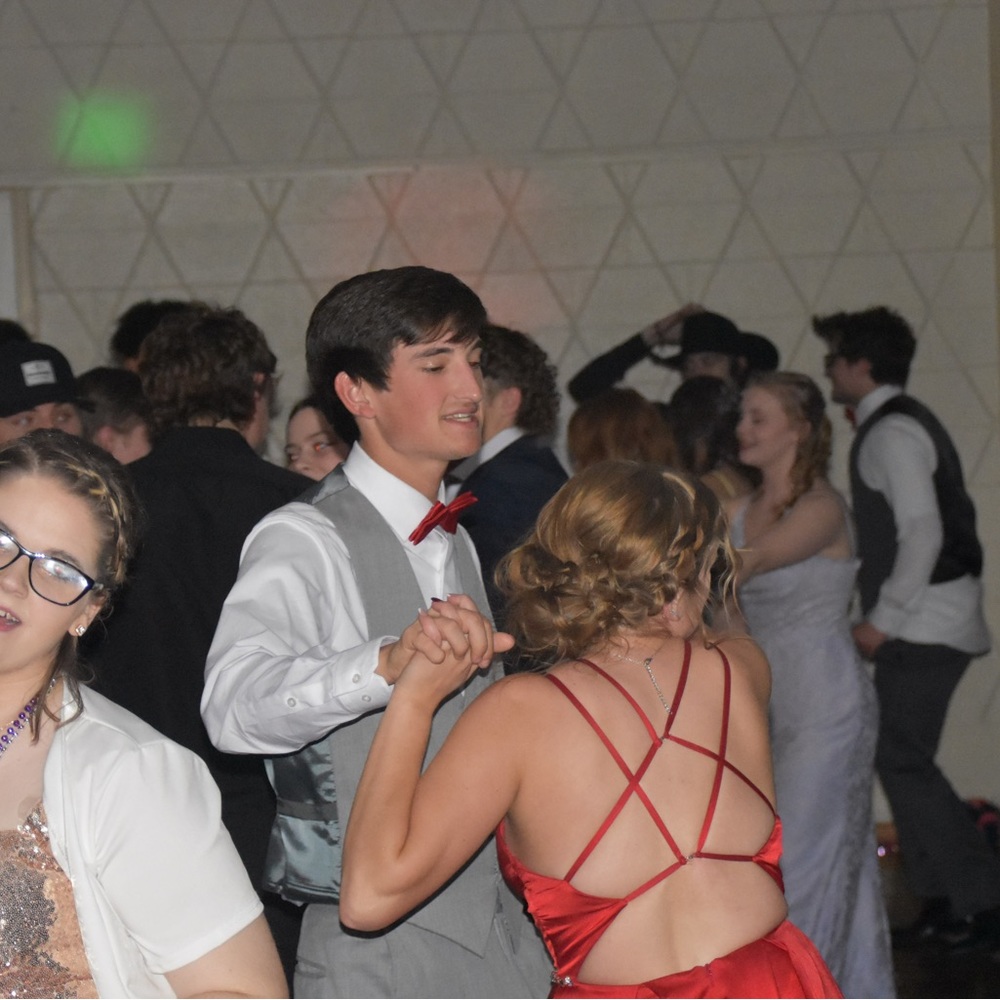 Red prom dress